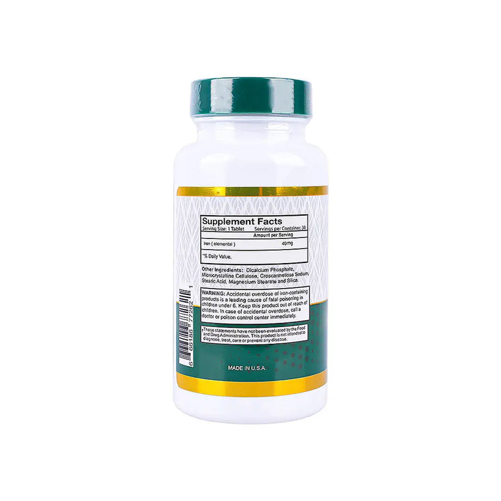 57011-Best Iron 40mg 30 Tablets +1