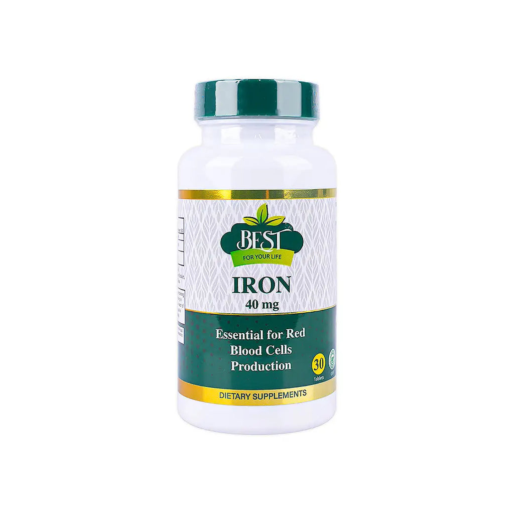 Best Iron 40mg 30 Tablets