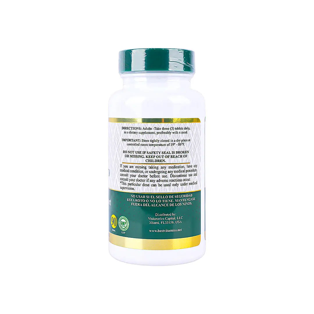 Best Folic Acid 400mcg 90 Tablets