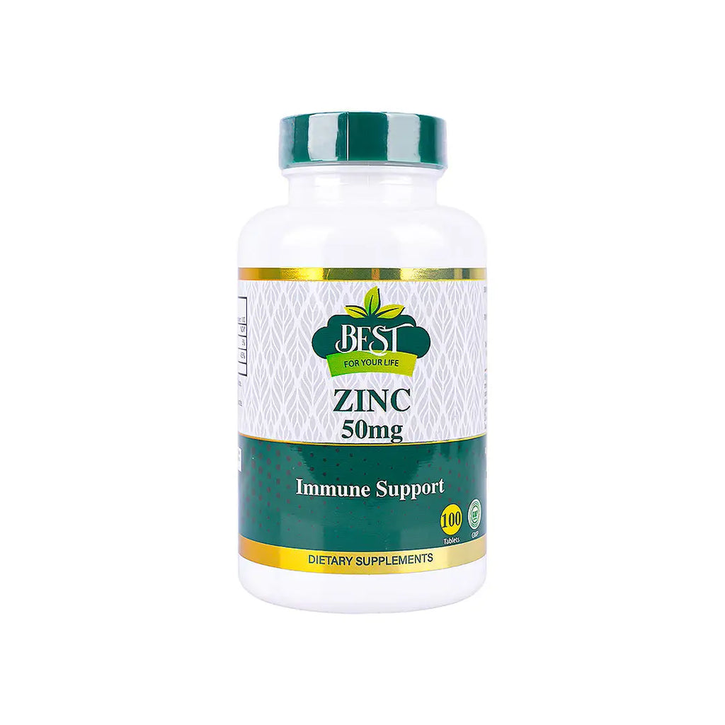 Best Zinc 50mg 100 tablets