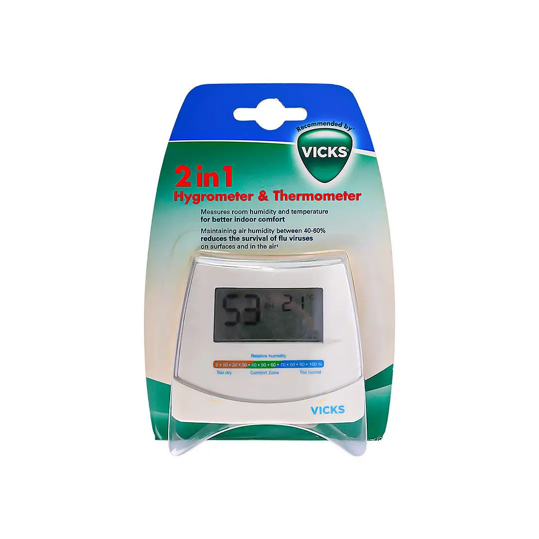Vicks 2in1 Hygrometer & Thermometer-V70EMEA
