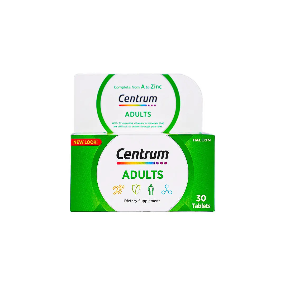 Centrum Adult A-Z 30 Tablets +2