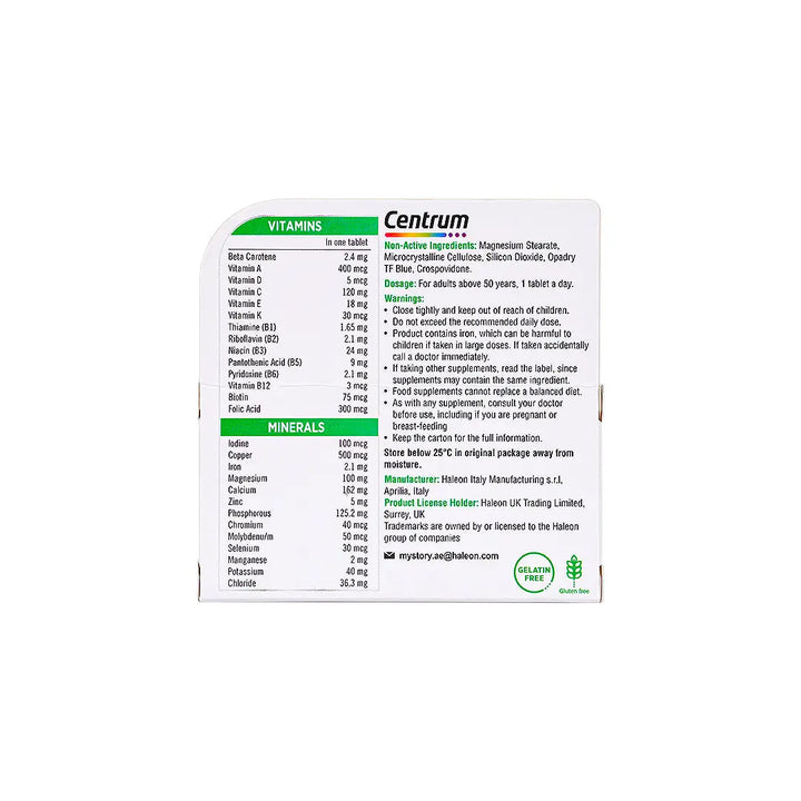 57041-Centrum Silver A-Z 30 Tablets +6