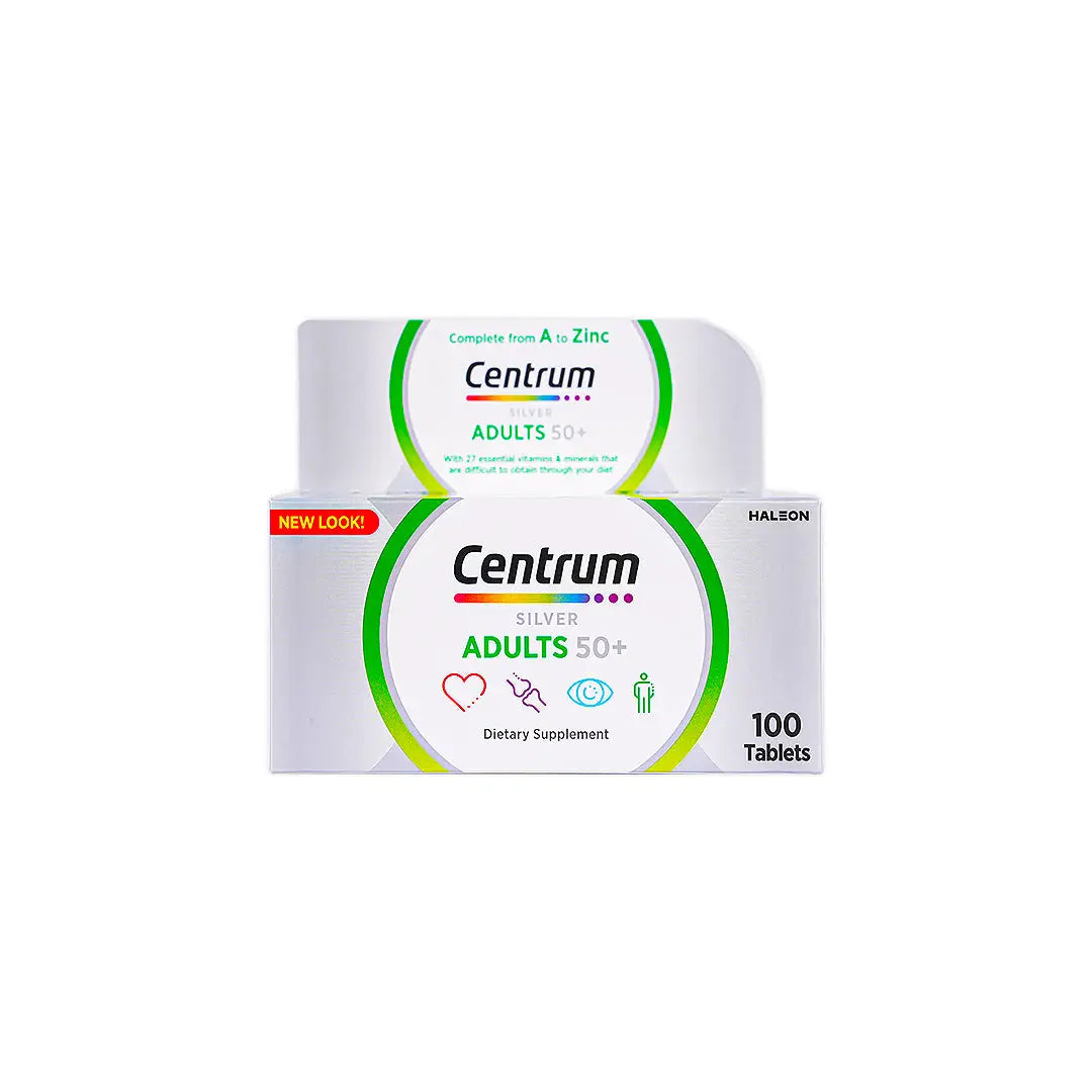 Centrum Silver A-Z 100 Tablets +5