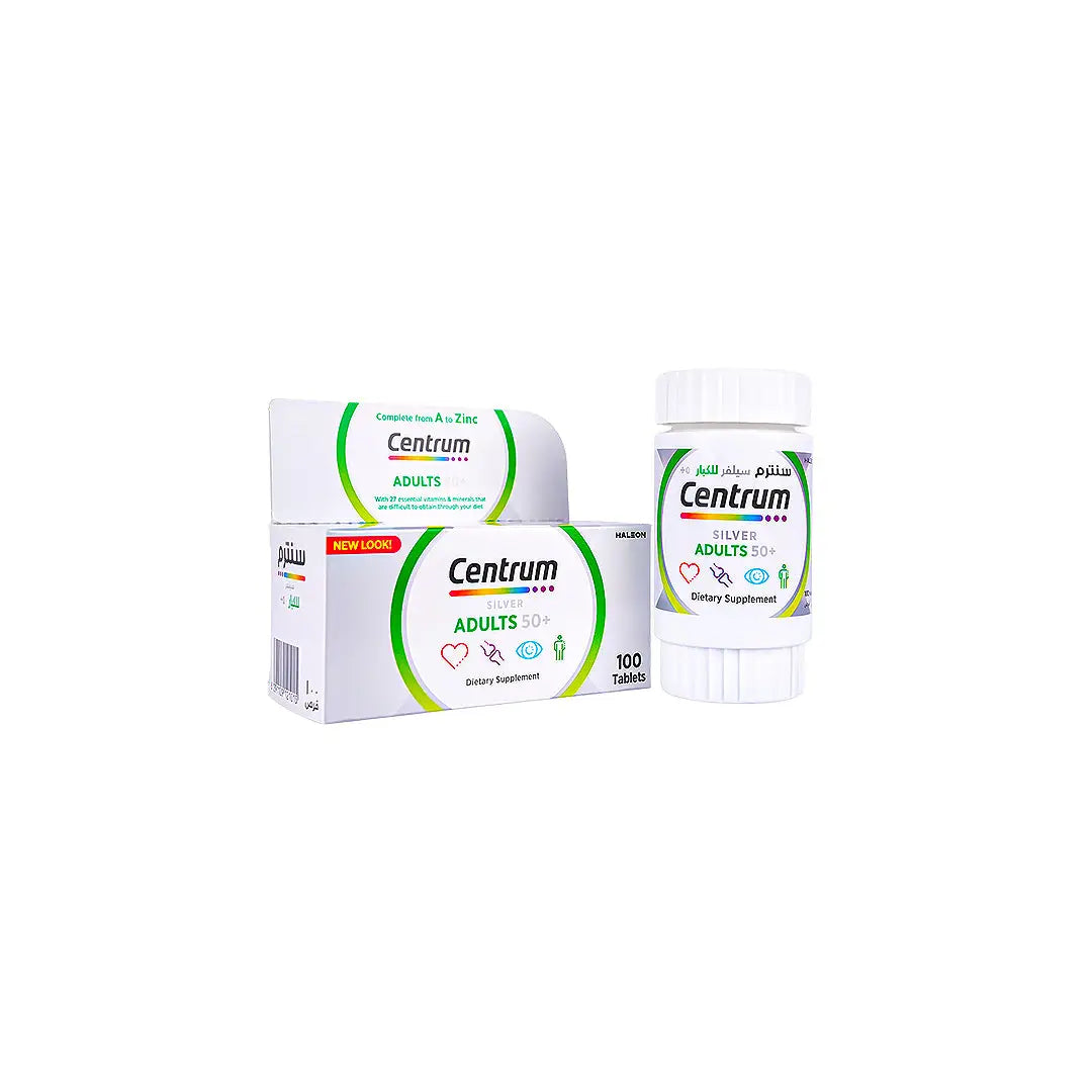 Centrum Silver A-Z 100 Tablets +6