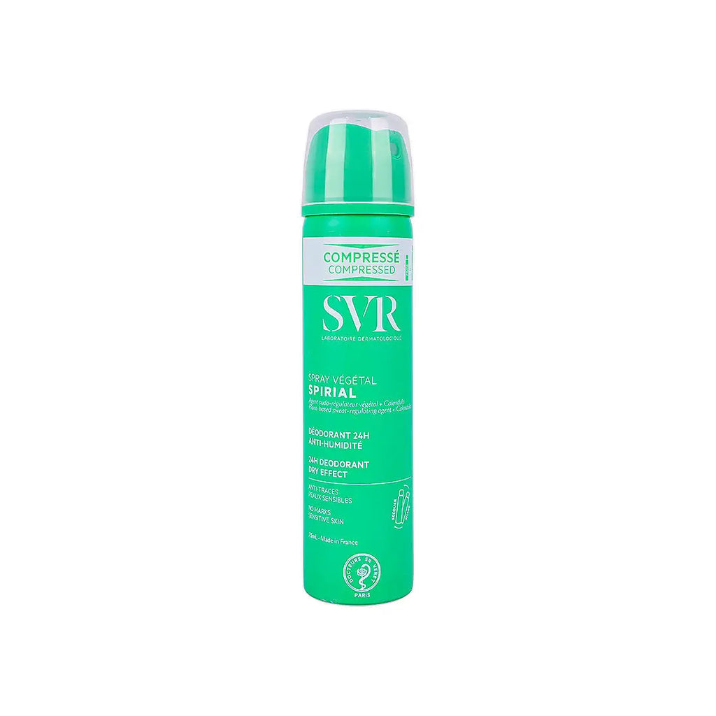 SVR Spirial Vegetal Deodorant 24H Dry Effect Spray 75Ml