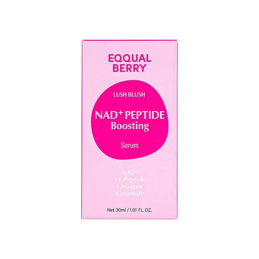 Eqqual Berry Nad+Peptide Boosting Serum 30Ml-Lush Blush