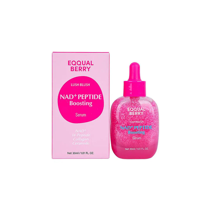 57054-Eqqual Berry Nad+Peptide Boosting Serum 30Ml-Lush Blush +7