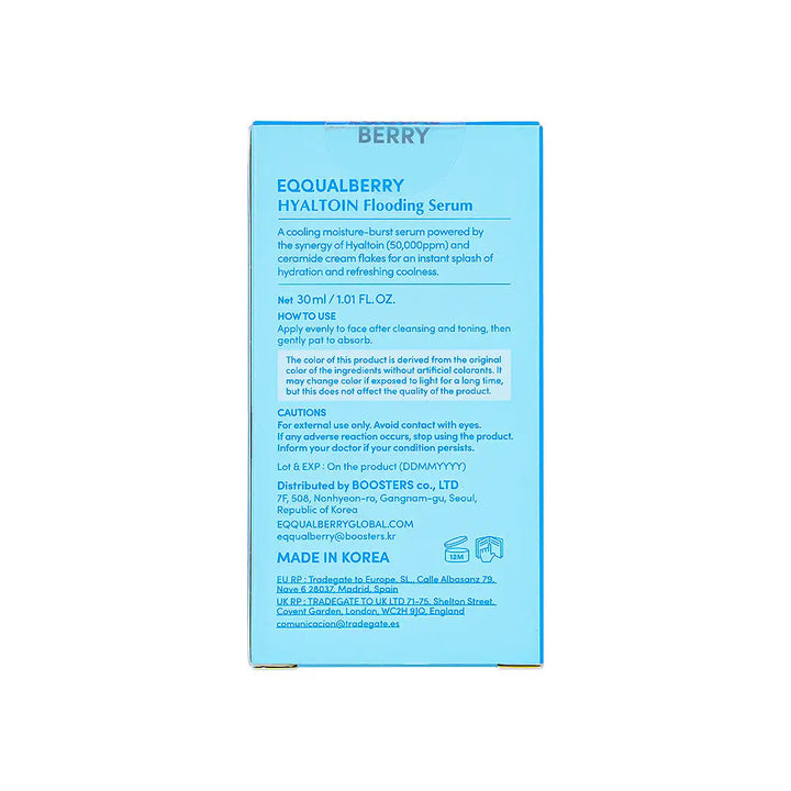 57055-Eqqual Berry Hyaltoin Flooding Serum 30Ml-Blue Blow +6