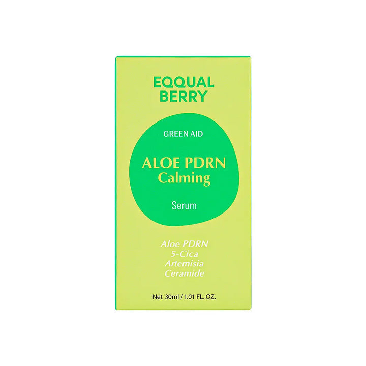 57056-Eqqual Berry Aloe Pdrn Calming Serum 30Ml-Green Aid +1