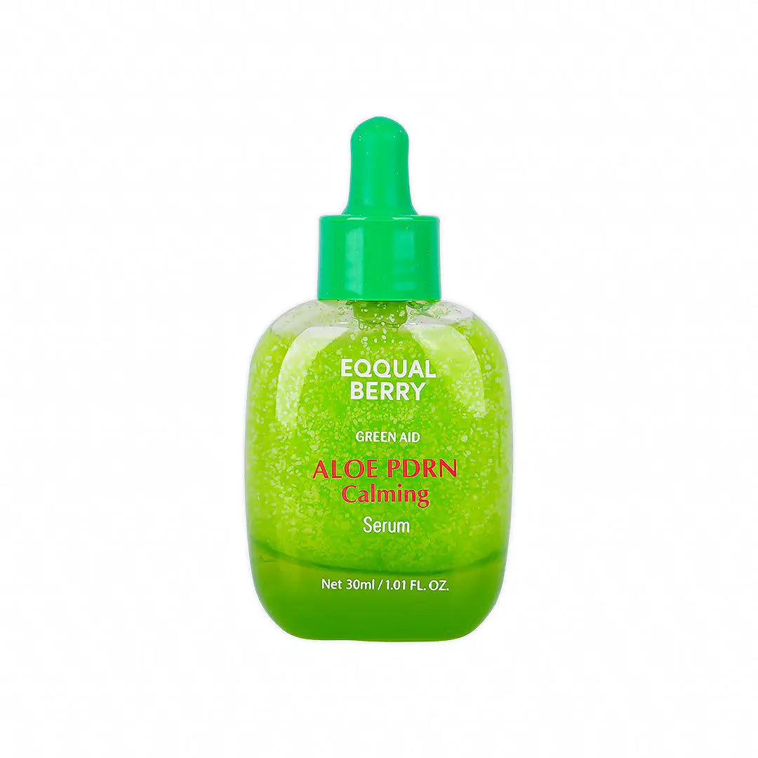 57056-Eqqual Berry Aloe Pdrn Calming Serum 30Ml-Green Aid +2