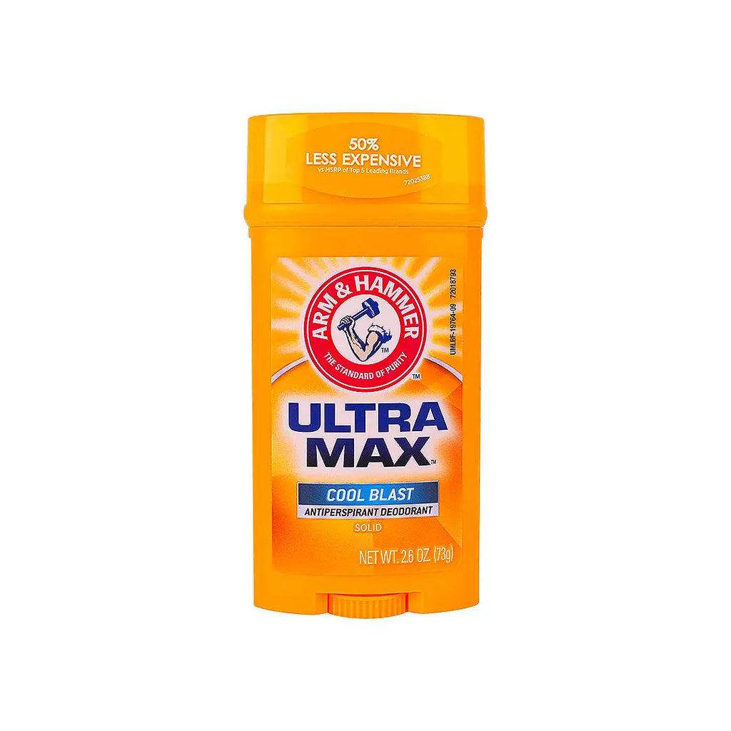 Arm & Hammer Ultra Max Roll-On Stick 73G-Cool Blast