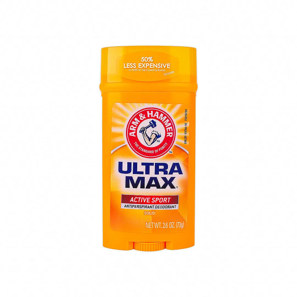Arm & Hammer Ultra Max Roll-On Stick 73G-Active Sport
