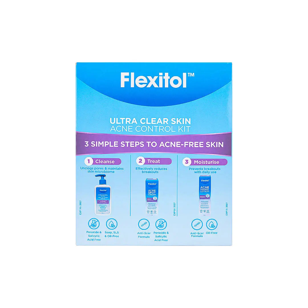 Flexitol Ultra Clear Skin Acne Control Kit