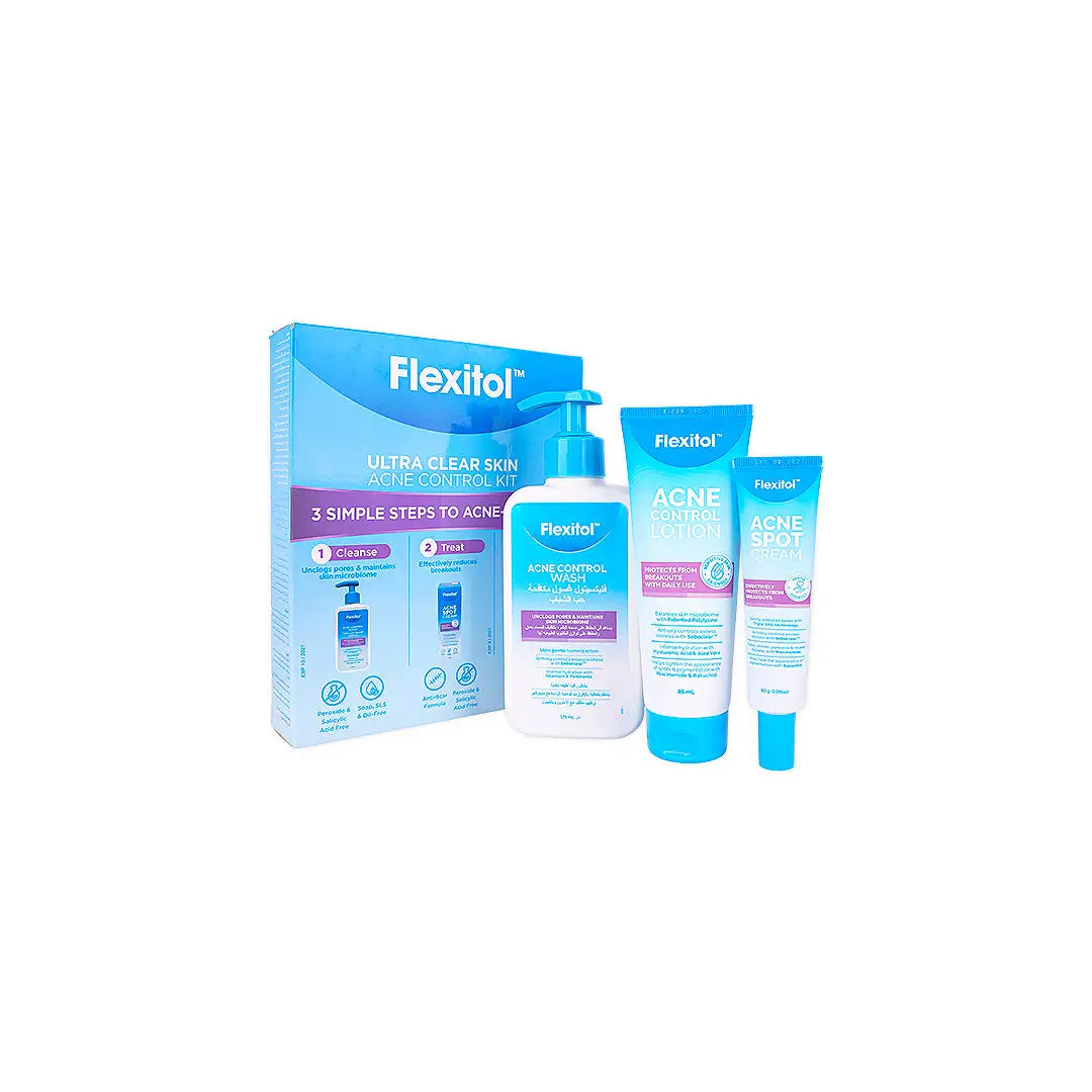 Flexitol Ultra Clear Skin Acne Control Kit