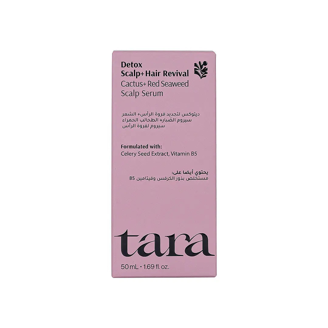 57080-Tara Detox Scalp+Hair Revival Scalp Serum 50Ml +3