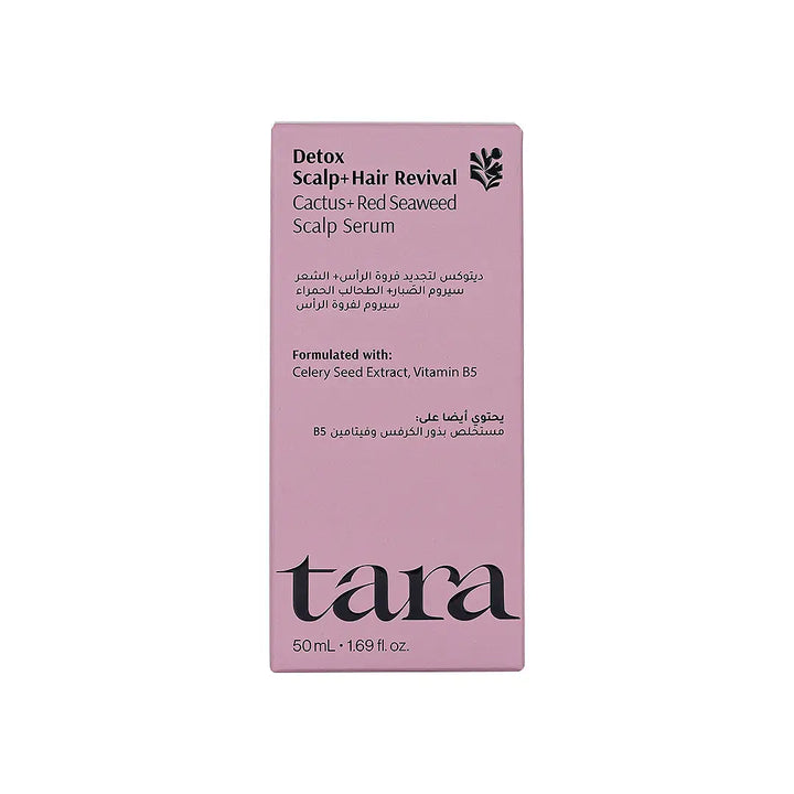 57080-Tara Detox Scalp+Hair Revival Scalp Serum 50Ml +3