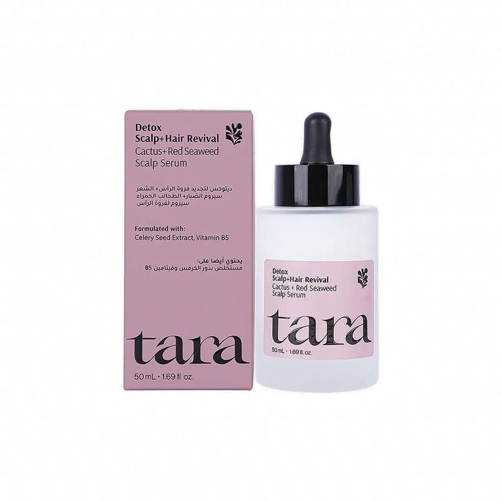 57080-Tara Detox Scalp+Hair Revival Scalp Serum 50Ml +8