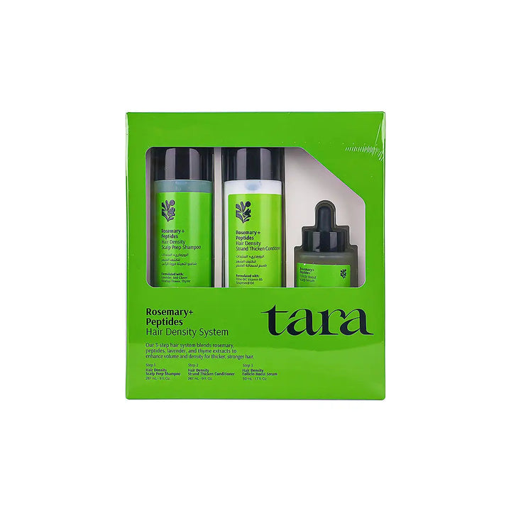 57087-Tara Rosemary+Peptides Hair Density Shampo+Conditioner+Serum