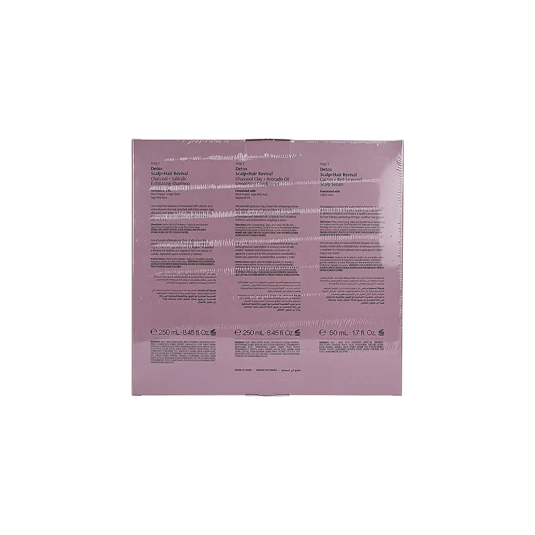 Tara Detox Scalp+Hair Revival Shampoo+Conditioner+Serum