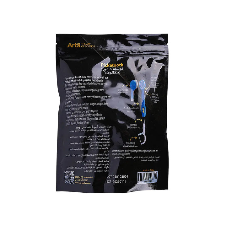 57092-Arta Pickatooth 5 In 1 15Pcs +1