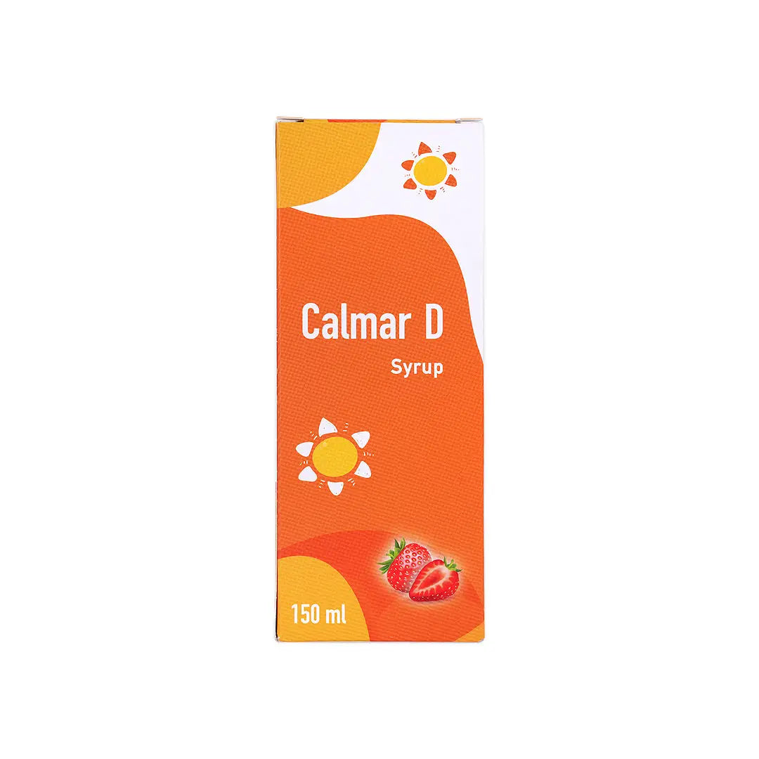Calmar D Syrup 150ml-Strawberry