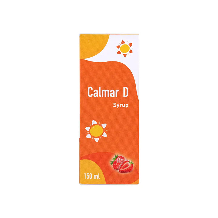 57104-Calmar D Syrup 150ml-Strawberry +5