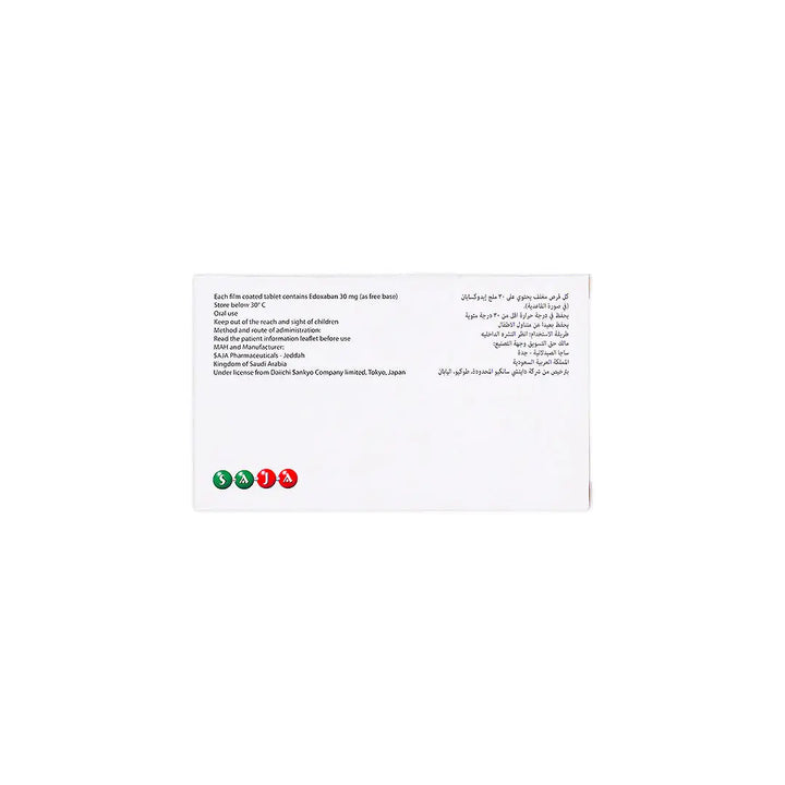57105-Lixiana 30Mg 28Tab +3