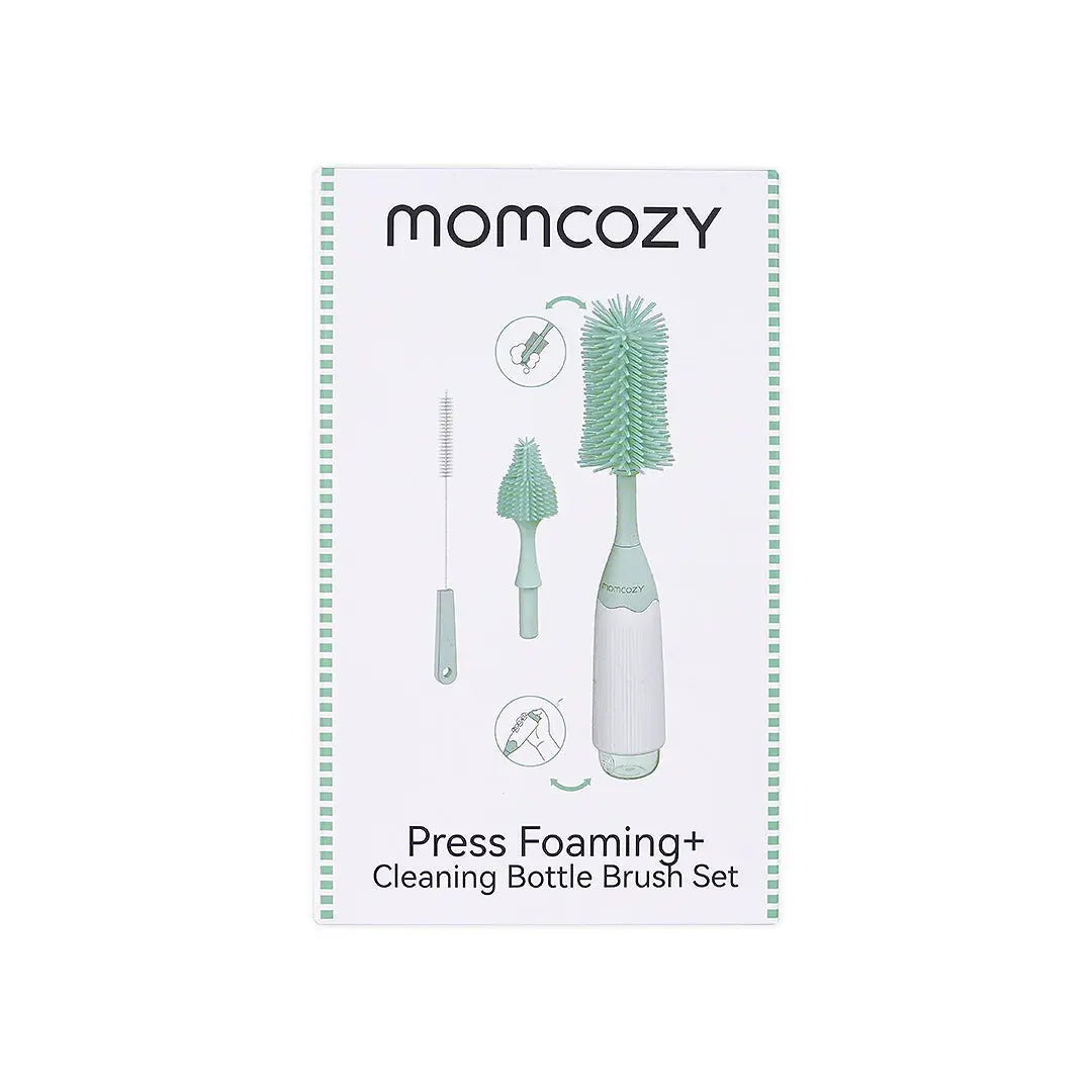 57110-Momcozy Press Foaming+Cleaning Bottle Brush Set-Ls002