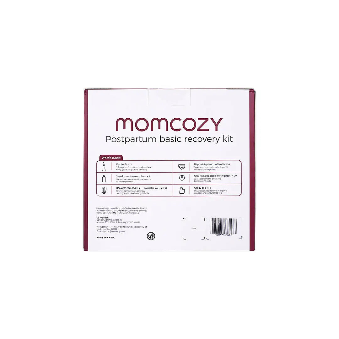 Momcozy Postpartum Basic Recovery Essentials Kit 12Pcs-Pk007 +3