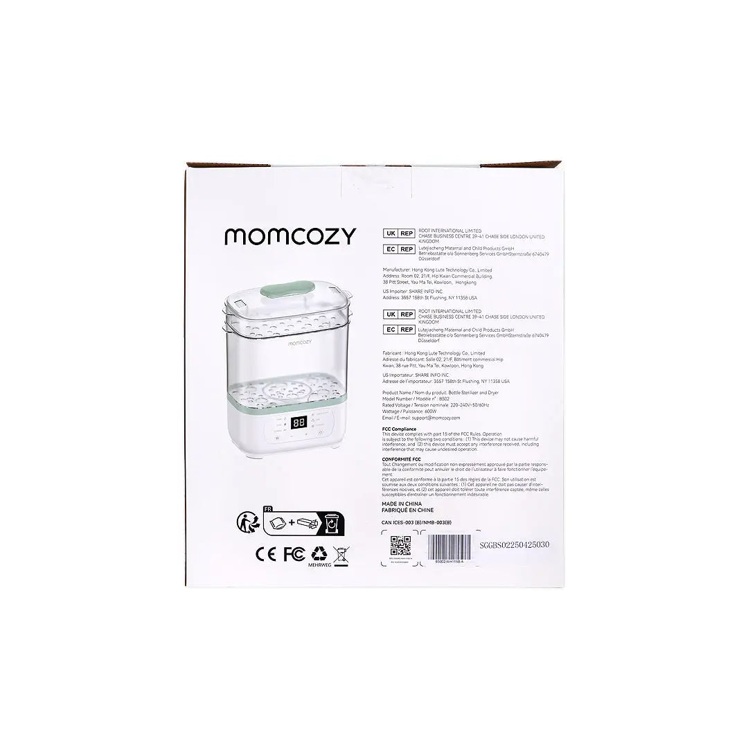 Momcozy Bottle Sterilizer and Dryer-BS02 +3