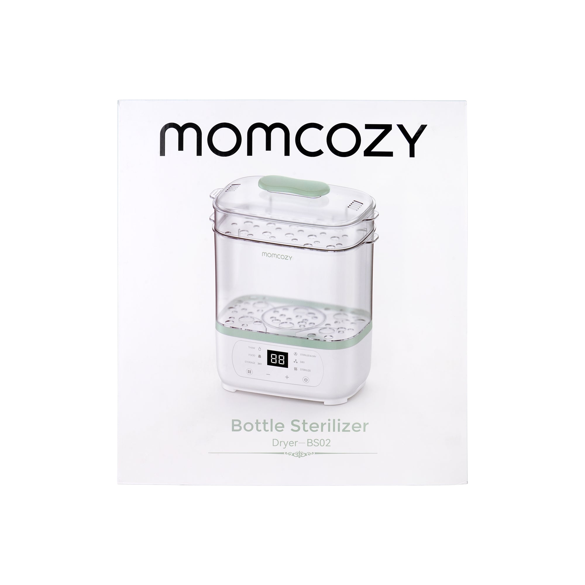 57117-Momcozy Bottle Sterilizer and Dryer-BS02 +2