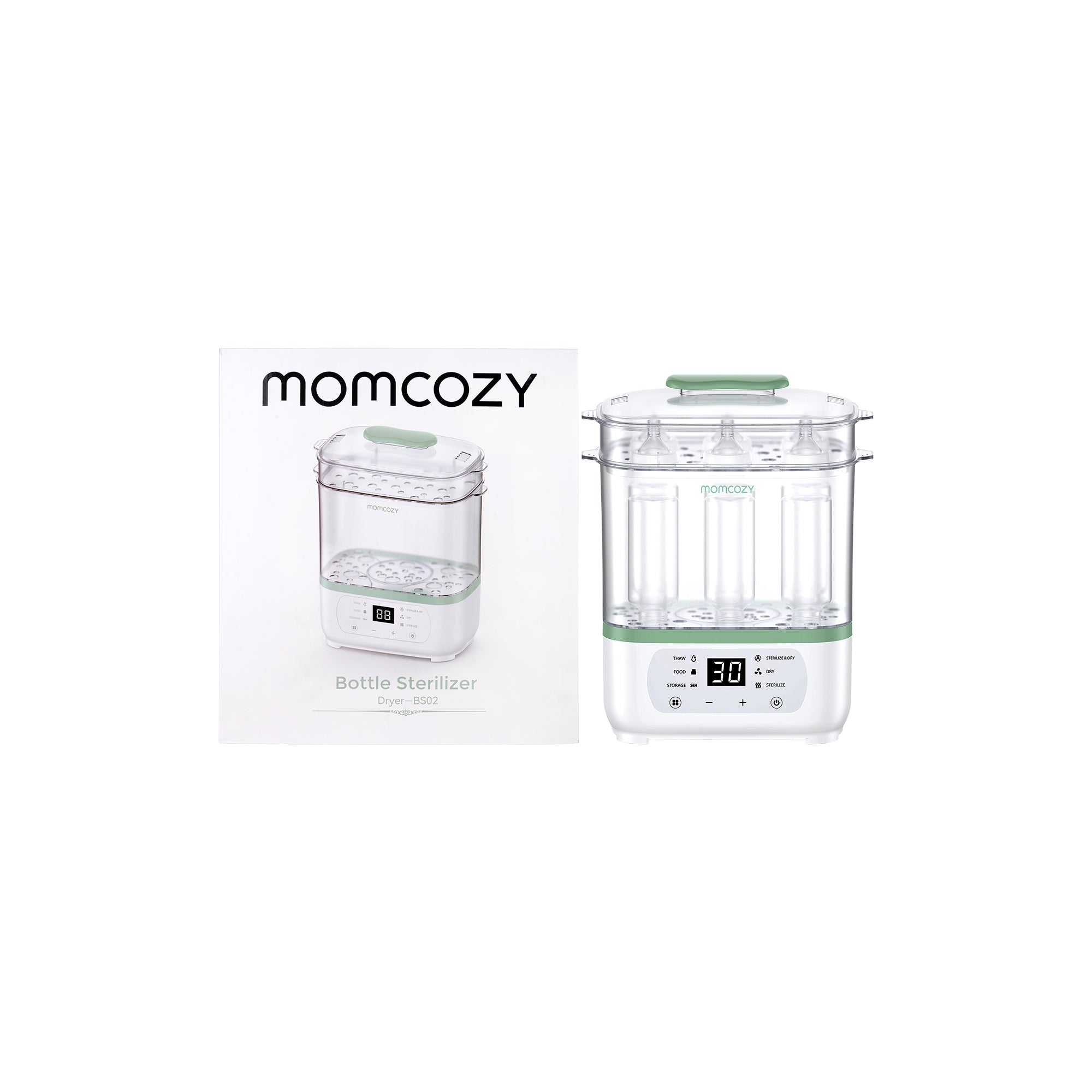 57117-Momcozy Bottle Sterilizer and Dryer-BS02