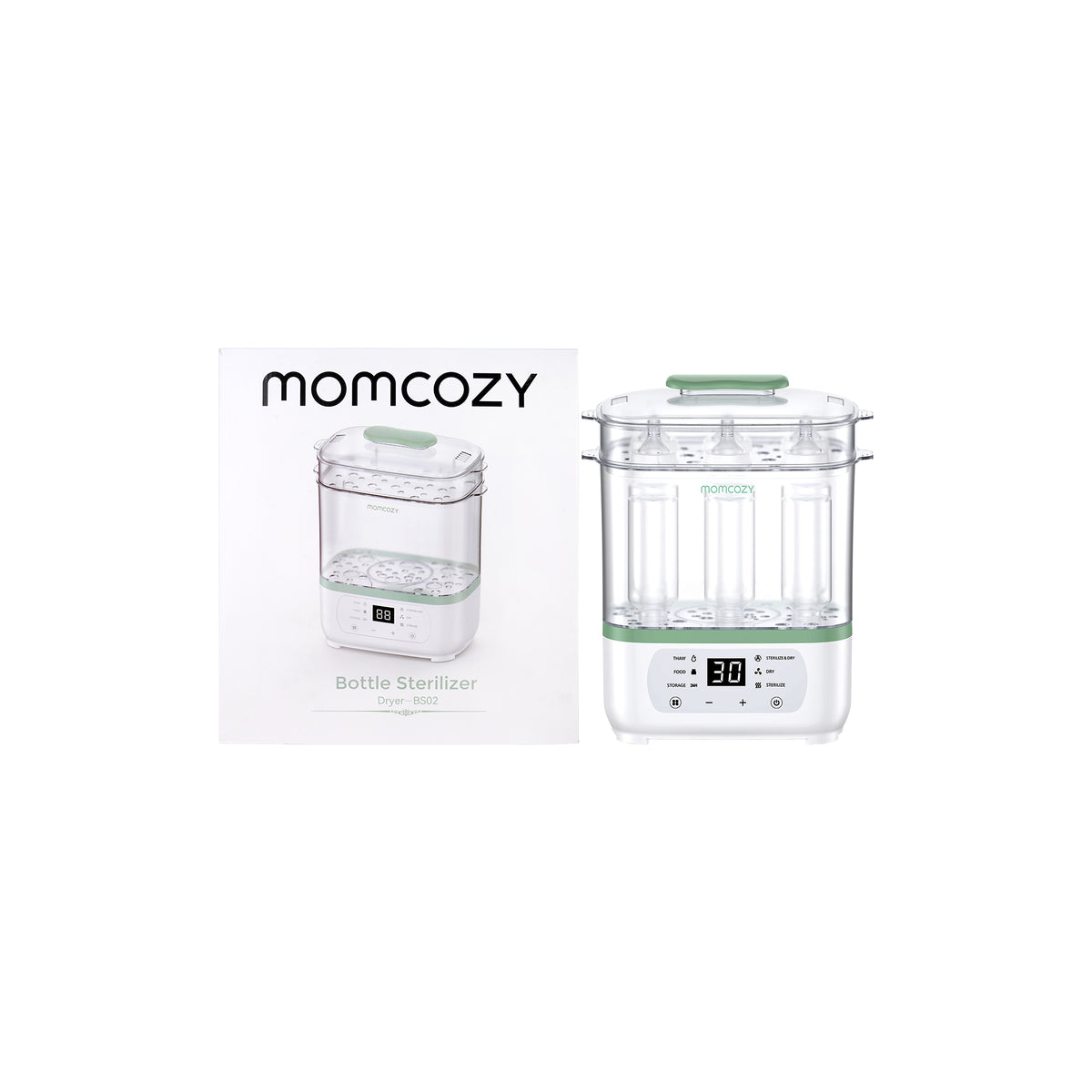 57117-Momcozy Bottle Sterilizer and Dryer-BS02