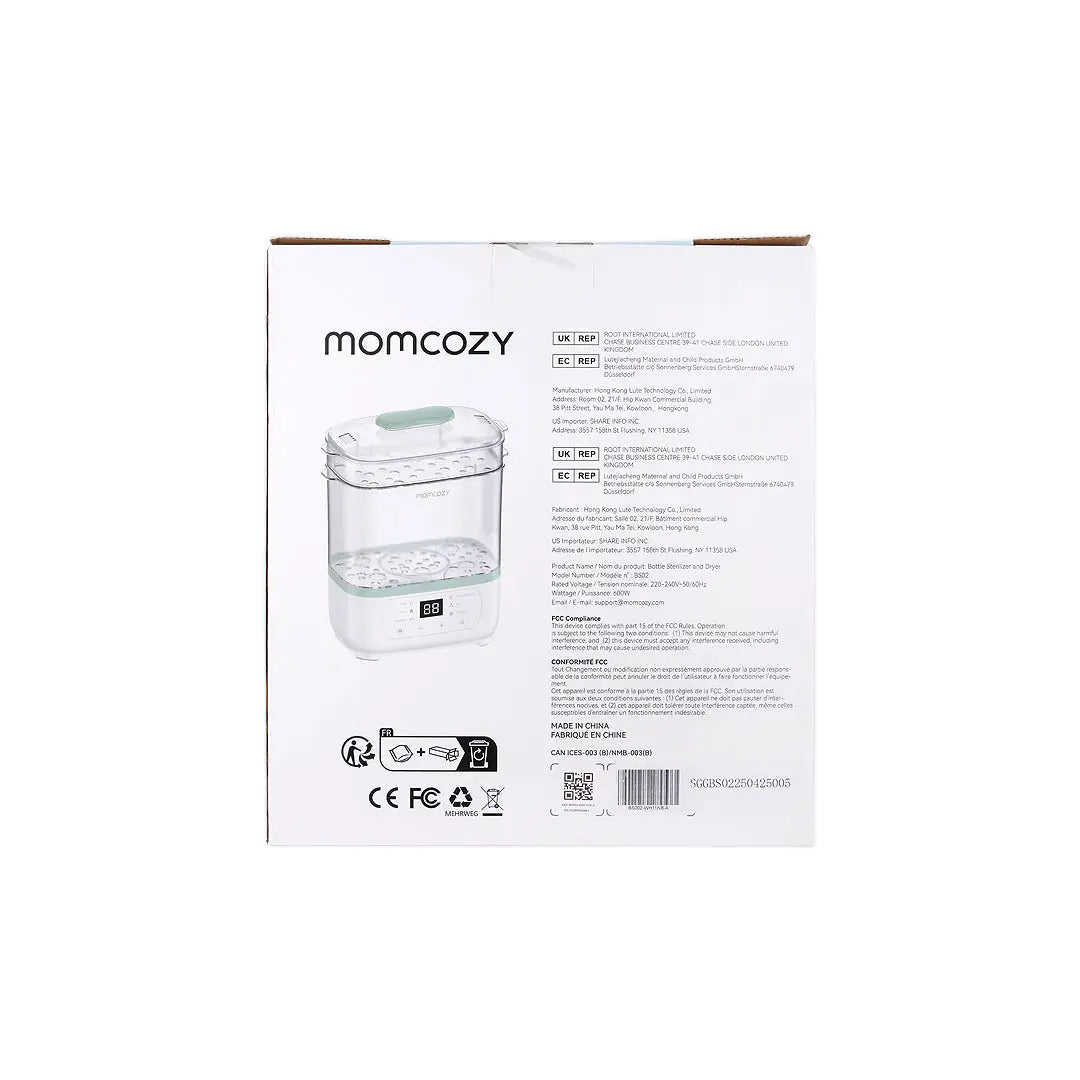 Momcozy Bottle Sterilizer and Dryer-BS02 +5