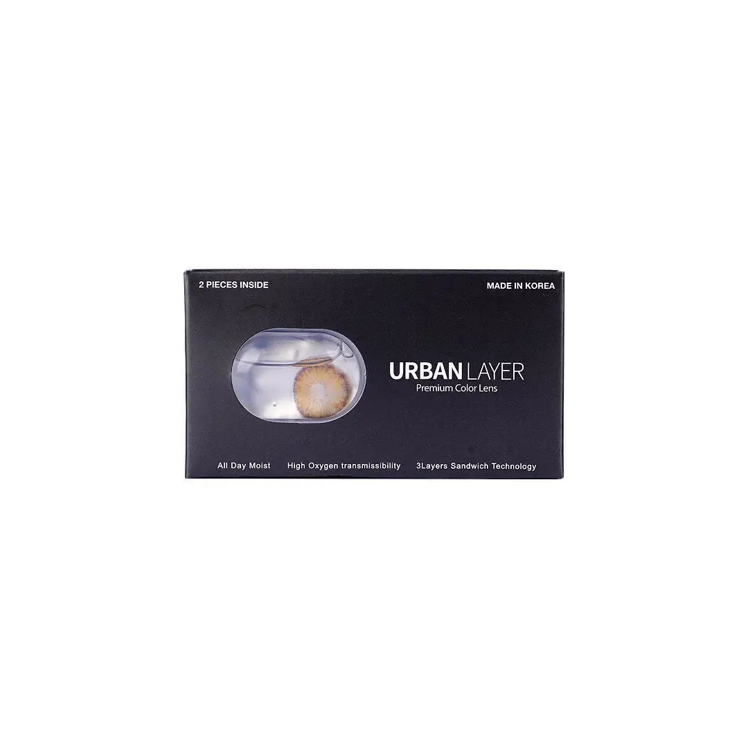 57140-Urban Layer Yearly Lenses 2pcs-Breeze Hazel +1