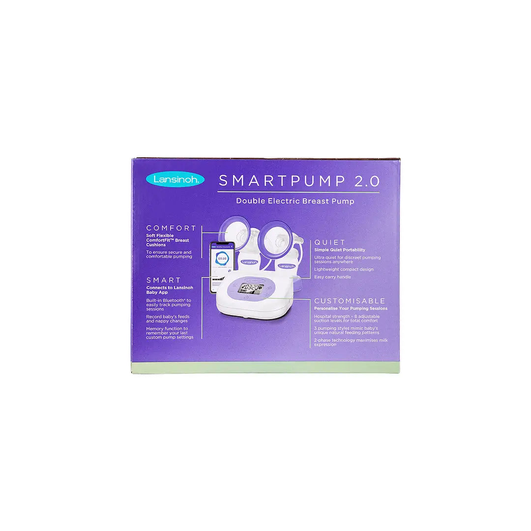 57142-Lansinoh Smart Pump 2.0 Double Electric Breast Pump +1