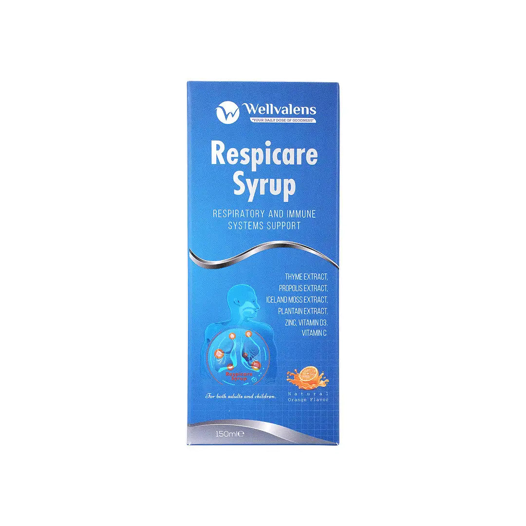 Wellvalens Respicare Syrup 150Ml +1