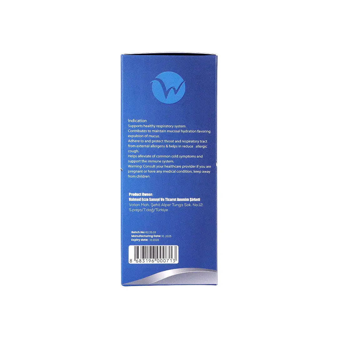 Wellvalens Respicare Syrup 150Ml +6