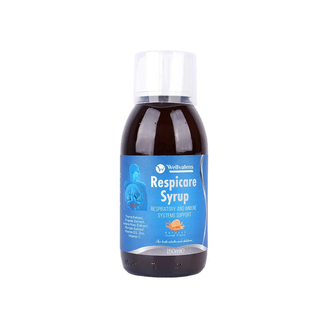 Wellvalens Respicare Syrup 150Ml +2