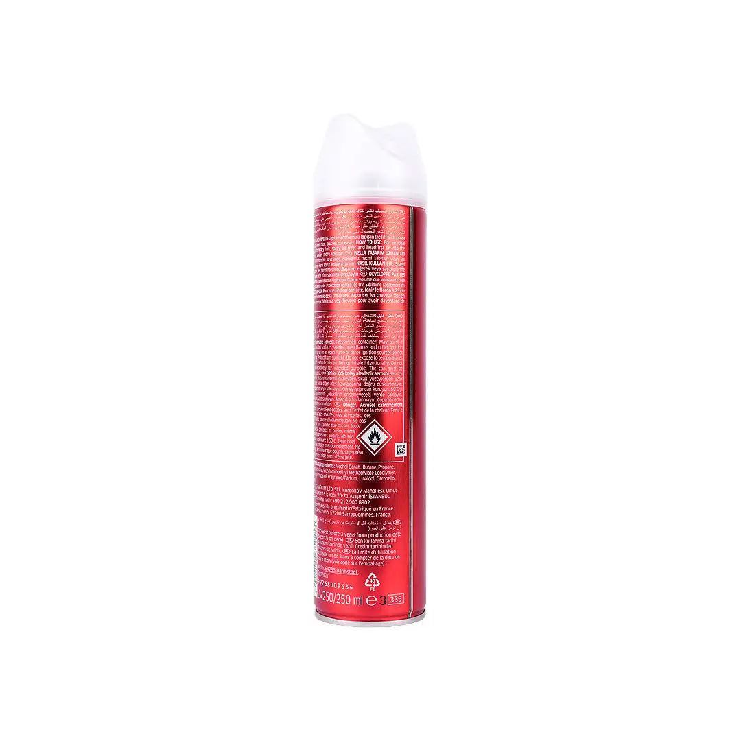 57144-Wella New Wave Volume Hair Spray 250Ml +1