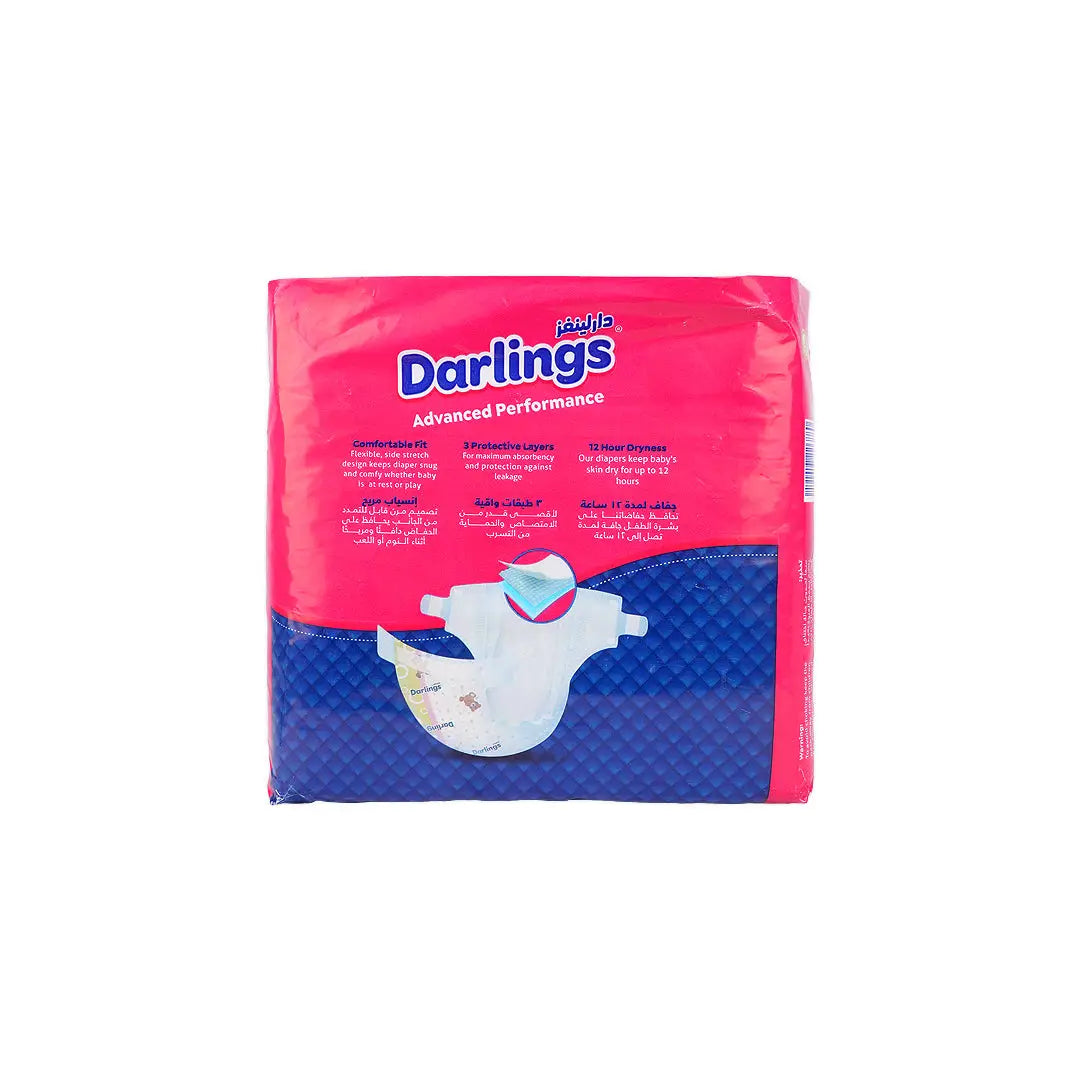 Darlings Advanced No.3 Baby Diaper 25Pcs (4-9Kg) +3