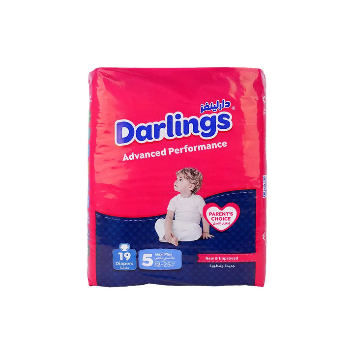 57158-Darlings Advanced No.5 Baby Diaper 19Pcs (12-25Kg)