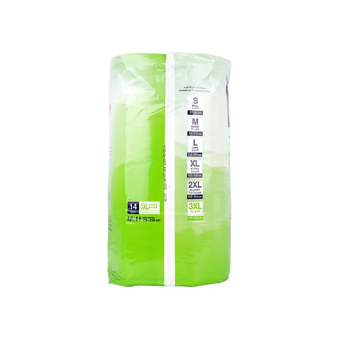 57159-Active Hygiene Pants 175-235Cm 14Pcs-3Xl +1