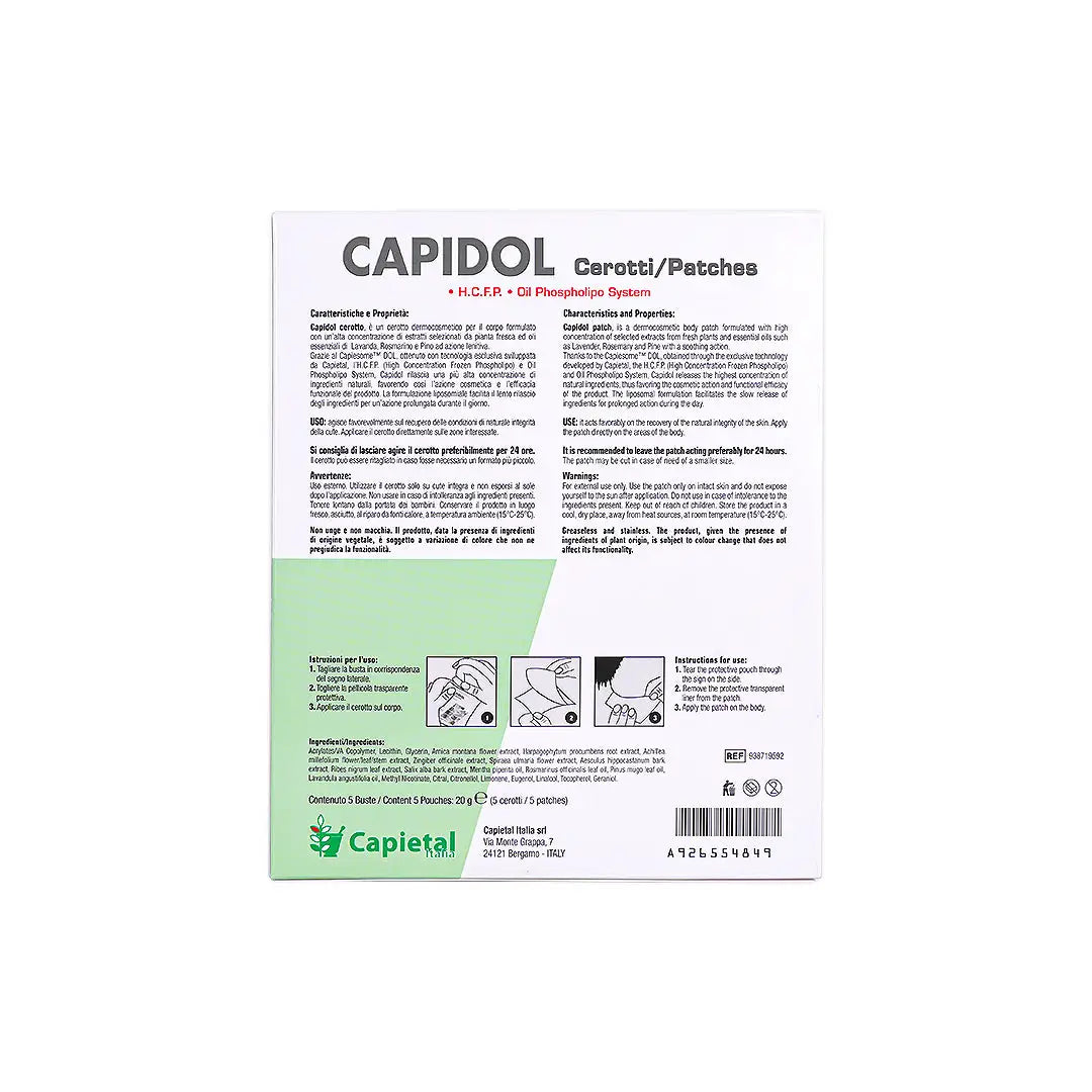 Capidol 5 Cerotti Patches +3