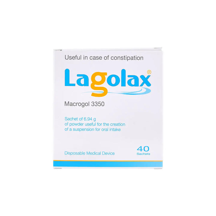 57169-Lagolax Macrogol 3350 40 Sachets +3