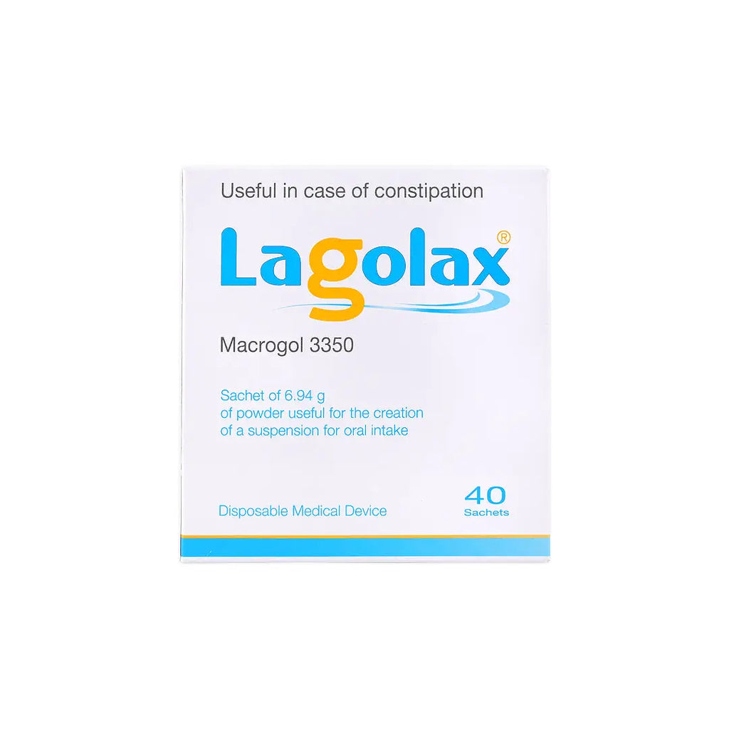 Lagolax Macrogol 3350 40 Sachets