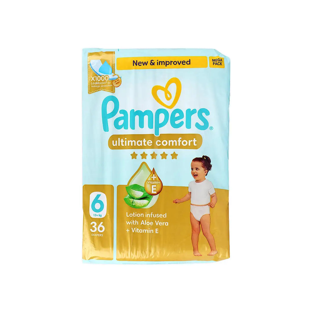 Pampers Ultimate Comfort No.6 (13+Kg) 36Pcs