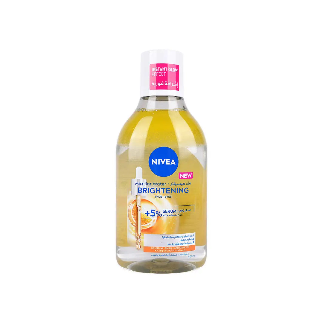 57175-Nivea Micellar Water + 5% Serum 400ml-Brightening