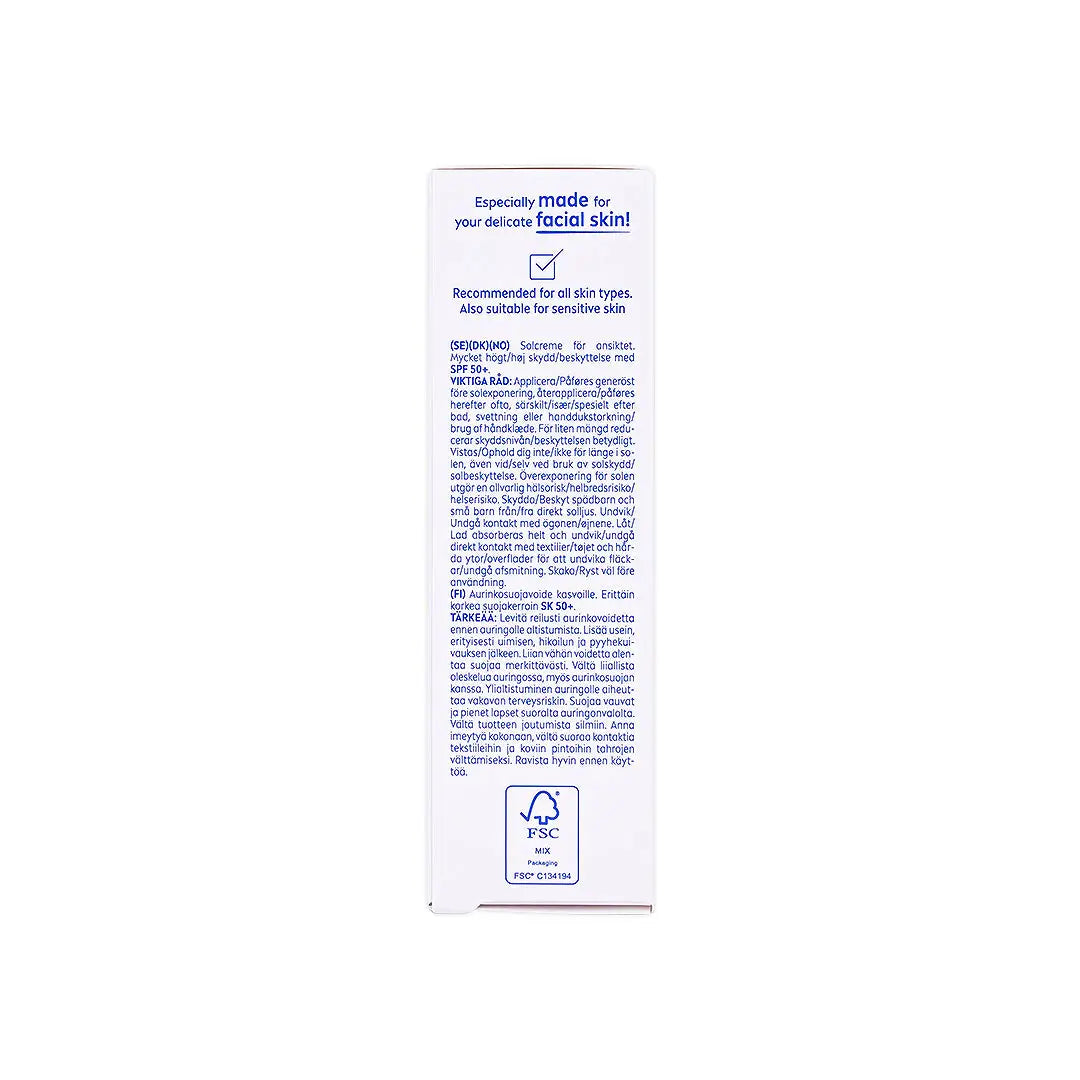 57178-Nivea Sun Invisible Daily Fluid SPF50+ 40ml +4